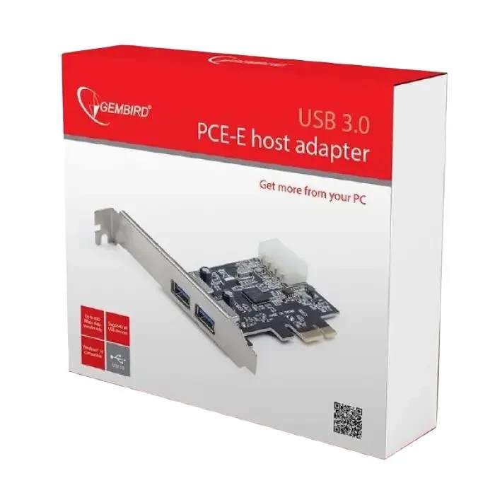 PCI-Express expansion card Gembird UPC-30-2P, Black 2
