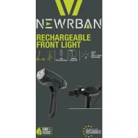 Front Light Newrban NEWMLIGHTUSBK, Rechargeable, Black 5