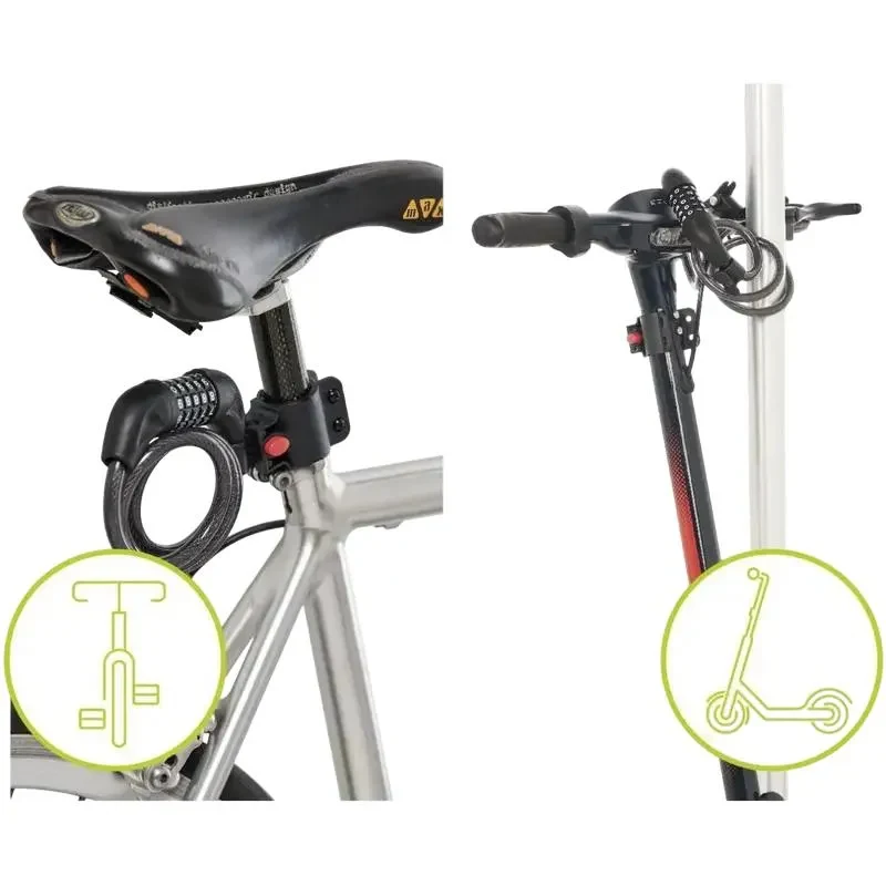 Cable Lock Newrban, Black 4