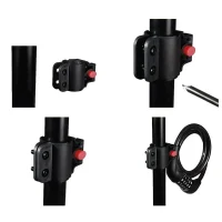 Cable Lock Newrban, Black 2