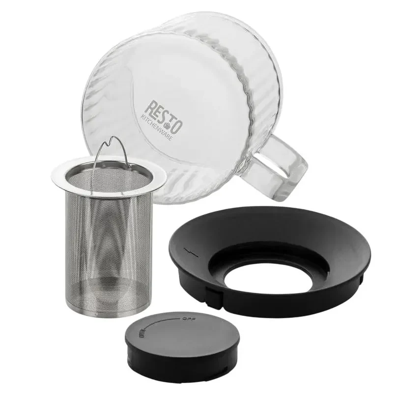 Teapot RESTO 90517, 1L, Black 7