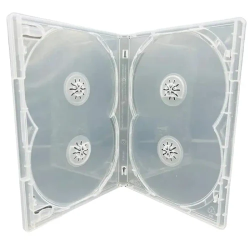 DVD Box Platinet 14 mm for Amaray 4 Clear