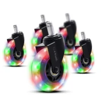 Roti pentru fotoliu cu gel LED Trust GXT701