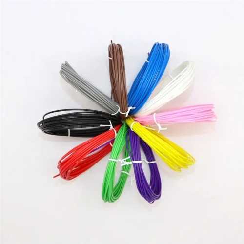 Gembird Low temperature PCL filament set for 3D Pen, 10 colors, 0.15 kg, 1.75 mm