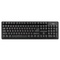 SVEN Standard 301, Keyboard, Membrane tactile, Key calculator, USB, Black, Rus/Ukr/Eng