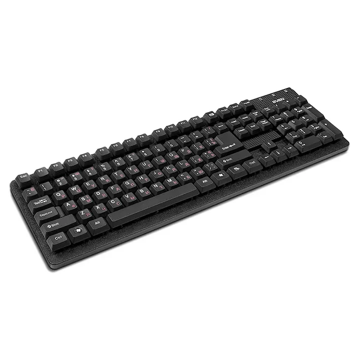 SVEN Standard 301, Keyboard, Membrane tactile, Key calculator, USB, Black, Rus/Ukr/Eng 2