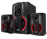 Boxe 2.1 SVEN MS-304 / 40W RMS / Bluetooth / FM-tune / USB Flash / SD card / Black
