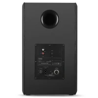 SVEN MC-30 Black,  2.0 / 2x100W RMS, D-CLASS AMPLIFIER WITH DSP, remote control, dimensions 225x255x355 mm, black, wooden. 3