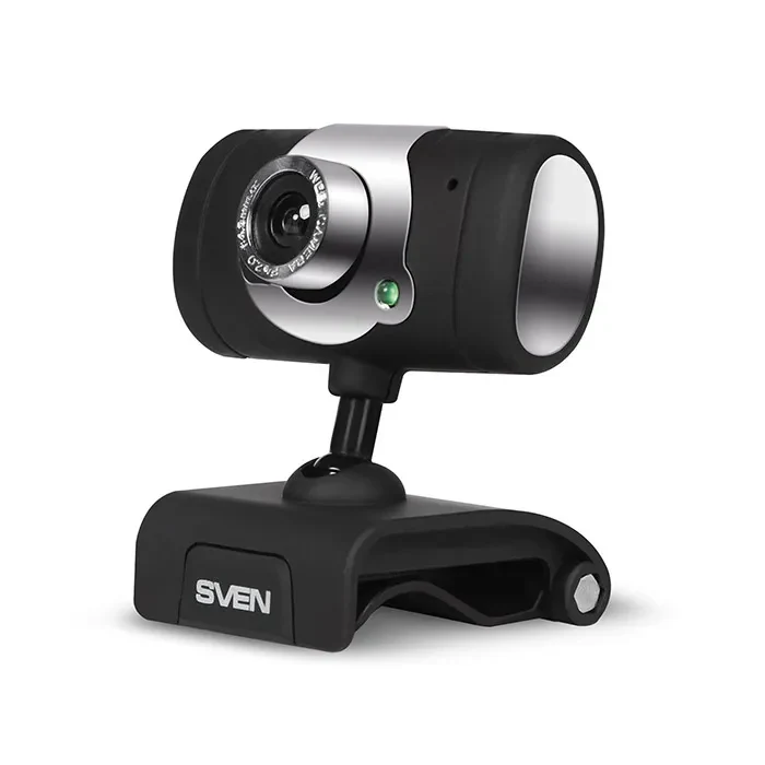 Camera SVEN IC-545, Microphone, 1.3Mpixel, 5G glass lens, hinge for easy camera rotation at any angle, UVC, USB2.0, Black 2