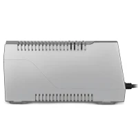 SVEN VR-F1500, 500W, Automatic Voltage Regulator, 4x Schuko outlets, Input voltage: 180-285V, Output voltage: 230V ± 10%, input and output voltage digital indicator on the front panel, Power supply delay function, metal body, Black 5