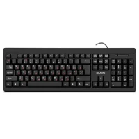 SVEN KB-S320C, Keyboard 104 keys + Mouse (Optical 800 dpi, 3+1 (scroll wheel)), Waterproof design, 1.5m, USB, Black, Rus/Ukr/Eng 3