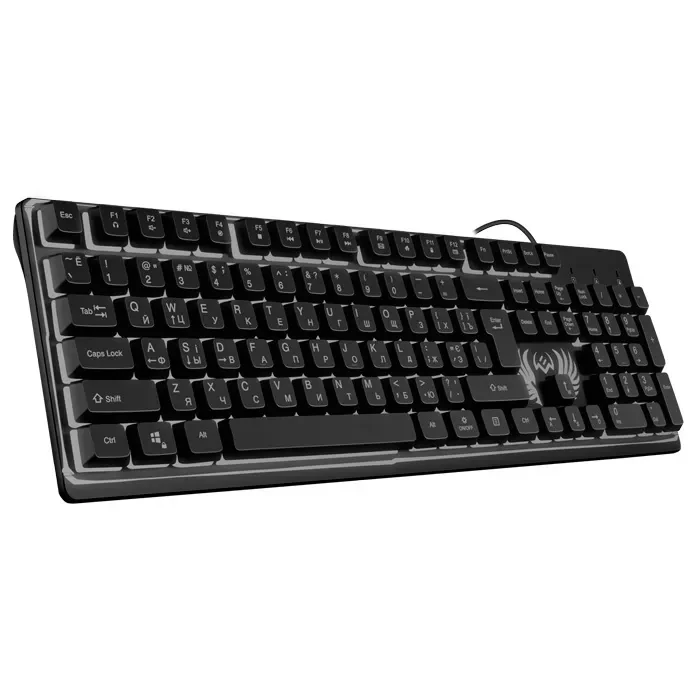 SVEN KB-G8000 Gaming Keyboard, membrane with tactile feedback,105 keys, 20 Fn-keys, Backlight, 1.8m, USB, Рус/Укр/Eng, Black 2