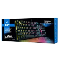 Tastatura Gaming SVEN KB-G9300 RGB / Blue switches / USB / 1.8m / Black 8
