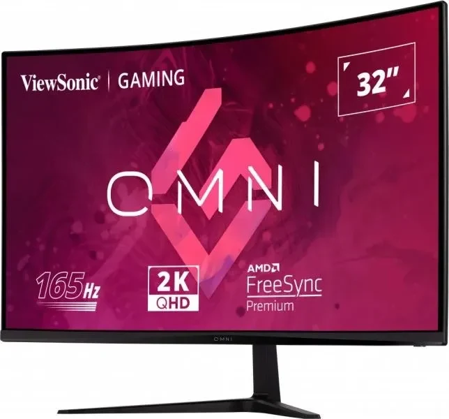 31.5” Monitor Gaming VIEWSONIC VX3218C-2K / 2K / Curved / 1ms / 165Hz / Black 4
