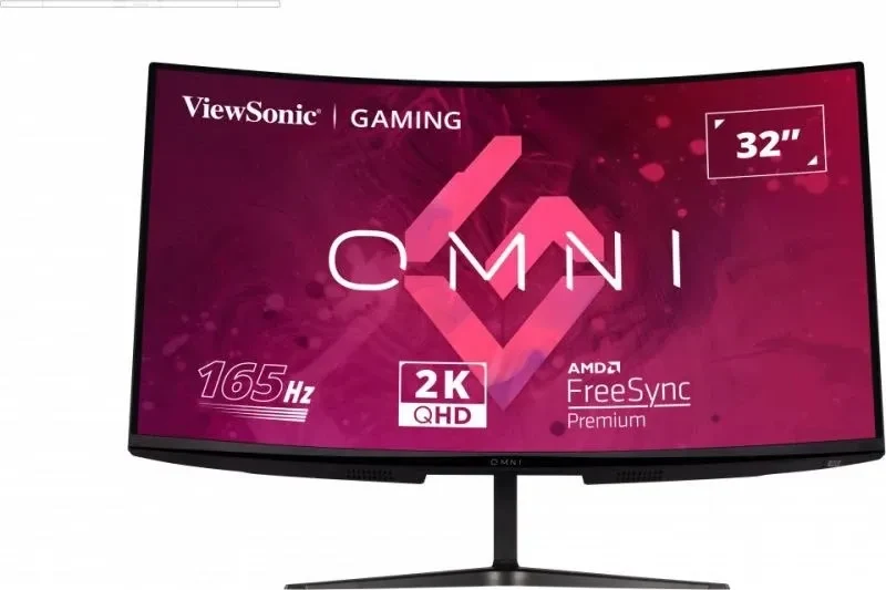 31.5” Monitor Gaming VIEWSONIC VX3218C-2K / 2K / Curved / 1ms / 165Hz / Black 2