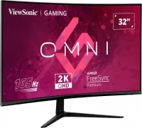 31.5” Monitor Gaming VIEWSONIC VX3218C-2K / 2K / Curved / 1ms / 165Hz / Black 3