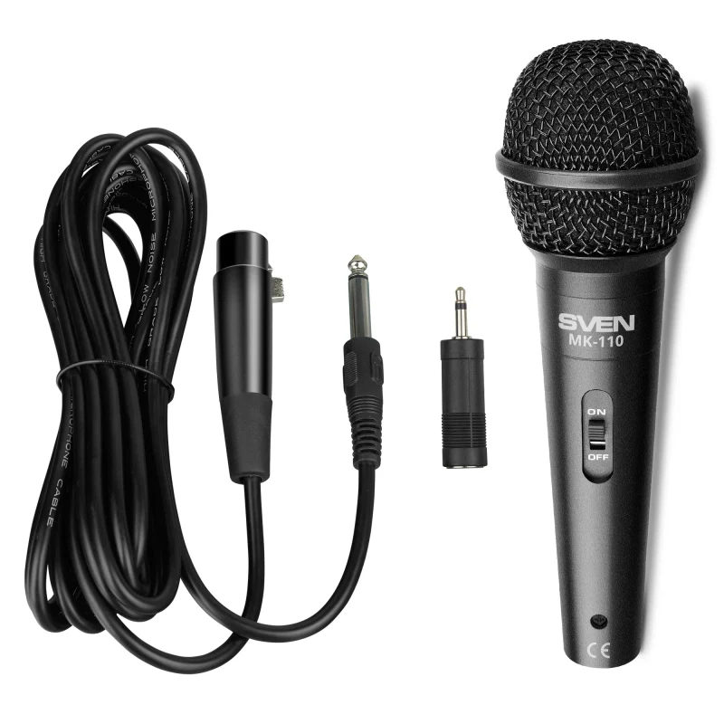 Microfon pentru karaoke SVEN MK-110 / Black 2