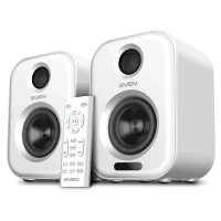 Boxe 2.0 SVEN MC-5 / 50W RMS, Bluetooth / USB / White