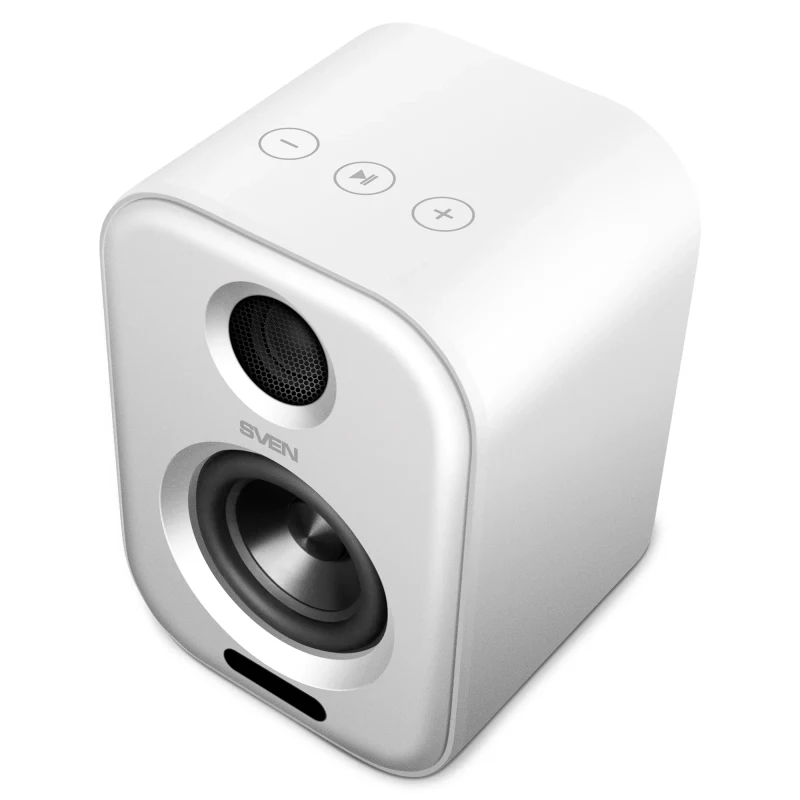 Boxe 2.0 SVEN MC-5 / 50W RMS, Bluetooth / USB / White 3