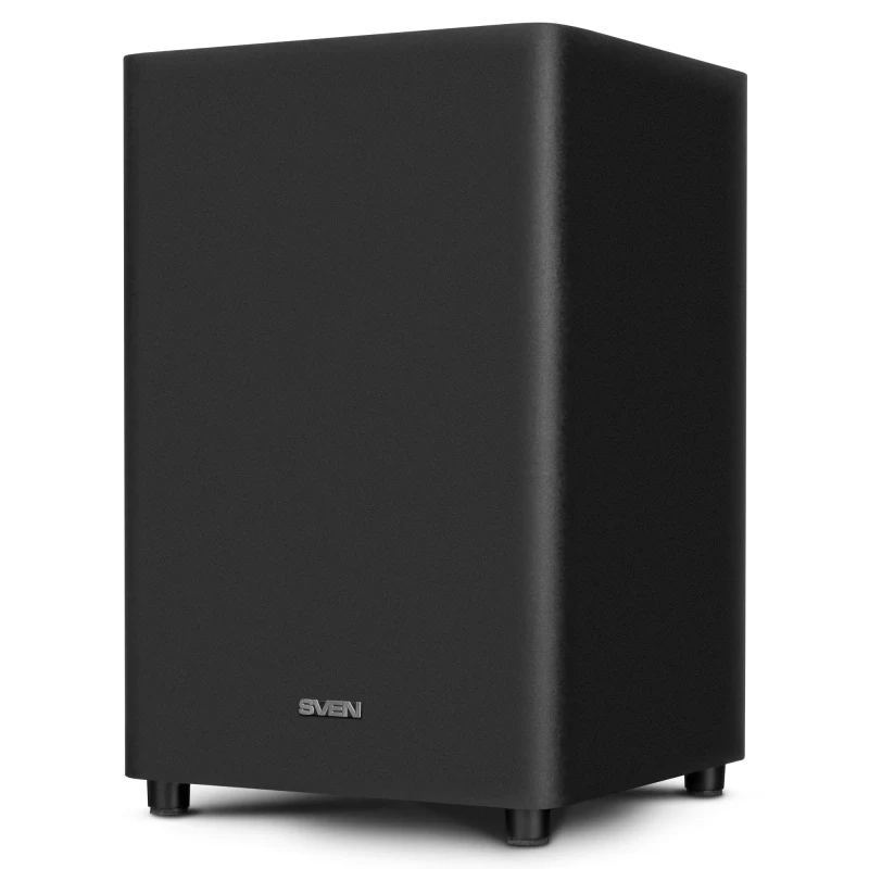 SVEN Soundbar SB-2700DA  with wireless subwoofer, 450 W, 275W + 7*25W (5.1.2), DolbyAtmos, Bluetooth, HDMI, USB, Wireless Subwoofer, HDMI (ARC), SPDIF (Optical),  AUX (3.5mm jack), remote control, LED display, black 3