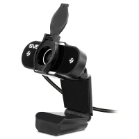 Camera SVEN IC-915 HD, Microphone, 720p/30fps HD pixel CMOS sensor, USB2.0, 3.5mm jack, Protective lens shield, Black