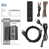Boxe 2.0 SVEN MC-25/ 150W RMS/ Bluetooth/ HDMI Arc/ optical/ USB 8