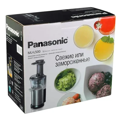Juicer Extractor Panasonic MJ-L500STQ, Black