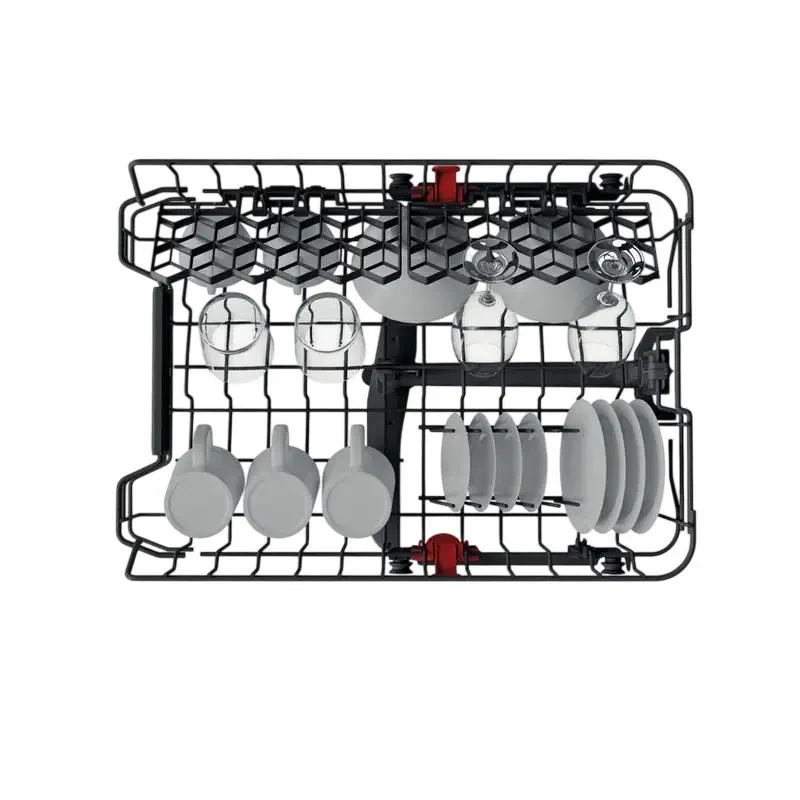 Dishwasher Whirlpool WSIC 3M27, Silver 5