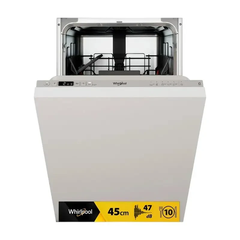 Dishwasher Whirlpool WSIC 3M27, Silver 6