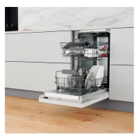 Dishwasher Whirlpool WSIC 3M27, Silver