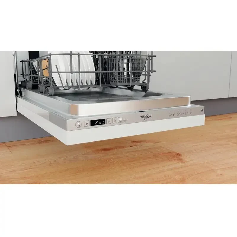 Dishwasher Whirlpool WSIC 3M27, Silver 2