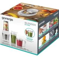Stationary blender Gorenje BN1000E, Stainless Steel | White 4
