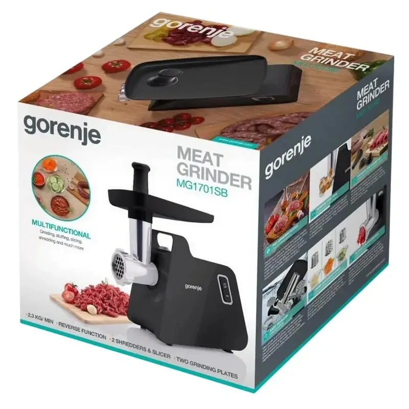 Meat Mincer Gorenje MG1701SB, Black 3