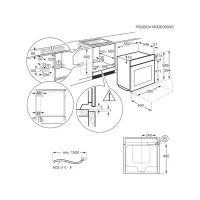 Electric oven AEG TB8SB73ZAB, Black 4