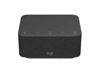 USB-C docking station multifunctionala cu meeting controls si boxe Logitech Logi Dock 3
