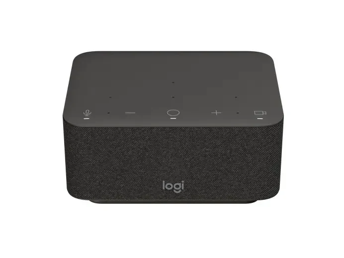 USB-C docking station multifunctionala cu meeting controls si boxe Logitech Logi Dock 3