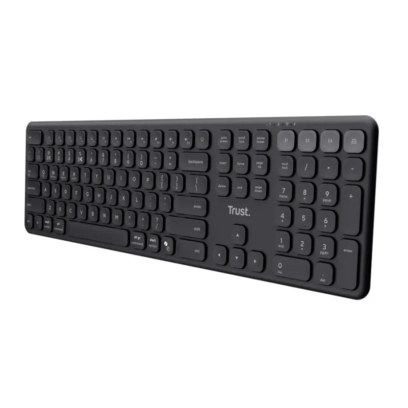 Tastatura wireless Multi-device Trust  Vaiya  Black 2