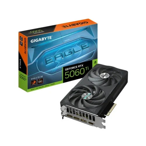 Placa video GIGABYTE GeForce RTX 5060 Ti EAGLE OC 8G / 8GB / GDDR7 / 128bit