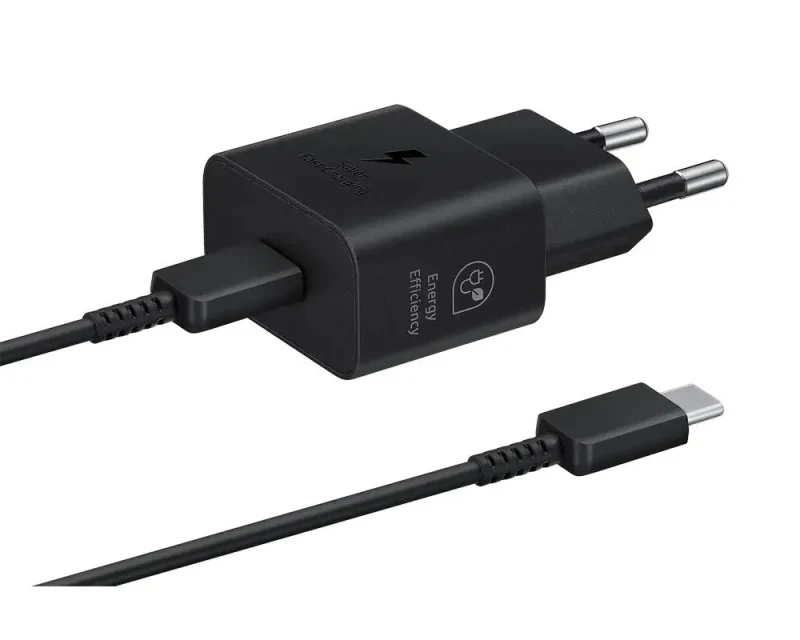 Wall Charger Samsung Fast Travel Charger EP-T2510, 25W, Black 2