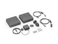 Logitech Extend -  with category cabling so that anyone can walk into an Android or BYOD-based meeting room, plug in with the USB-C cable, and launch a meeting from their preferred video platform running on their laptop or mobile device - BLACK - USB