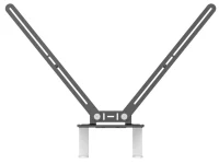 Logitech TV Mount For Video Bars - for Rally Bar, Rally Bar Mini, Rally Bar Huddle or Rally Camera to almost any display with VESA mounting points 2