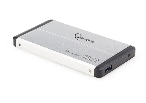 Gembird EE2-U3S-2-S, External enclosure for 2.5'' SATA HDD with USB3.0(5Gb/s) interface, Silver 2