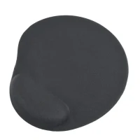 Gembird MP-GEL-BK, Gel mouse pad with wrist support, black 2