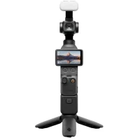Camera Action cu stabilizator DJI Osmo Pocket 4 Creator Combo, Black