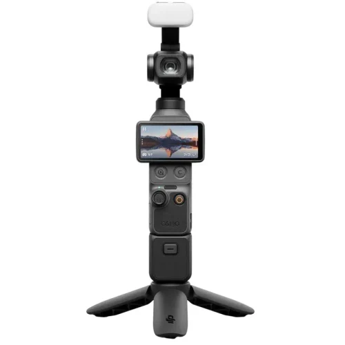 Camera Action cu stabilizator DJI Osmo Pocket 4 Creator Combo, Black
