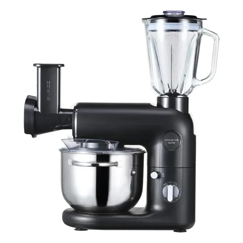 Food processor Polaris PKM1206, Black | Silver 15