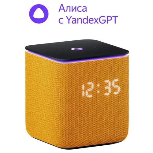 Smart Speakers Yandex Station Midi YNDX-00054, YandexGPT, Zigbee, Orange