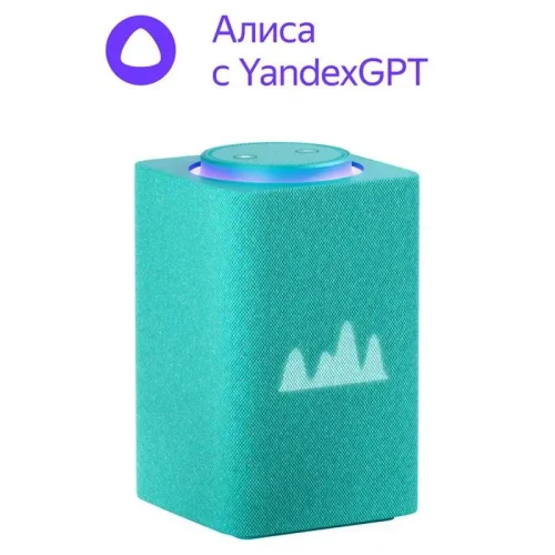 Smart Speakers Yandex Station Max YNDX-00053, YandexGPT, Zigbee, Turquoise