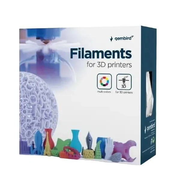 Filament for 3D printer Gembird 3DP-PLA1.75-01-O, PLA, Orange , 1.75 mm, 1kg 2