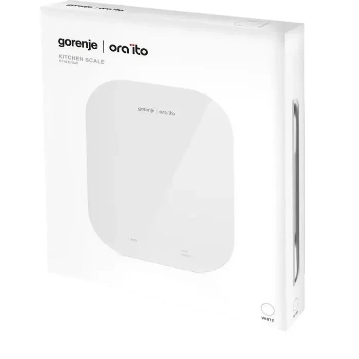 Electronic kitchen scales Gorenje Ora ito KT10 ORAW, White 2